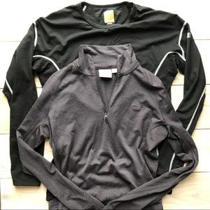 Pair of 100% New Zealand Merino Wool Icebreaker Base Layer Under Layer S…